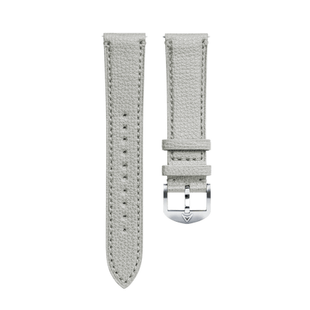 Pearl Grey Granolo Leather Strap