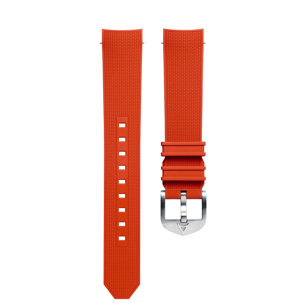 Aqua Compressor Orange Rubber Strap