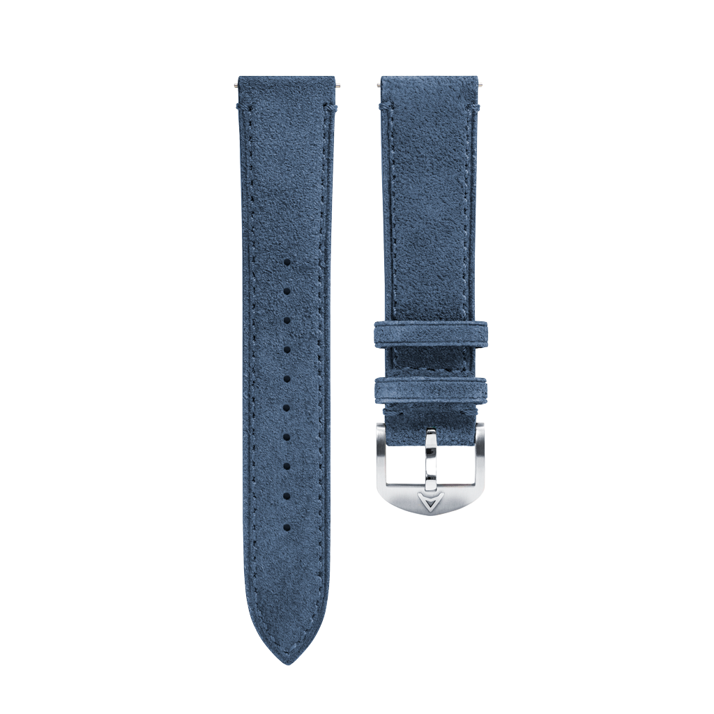 Denim Suede Leather Strap